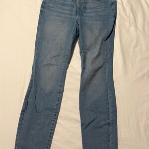 Nine West Women's Straight Leg Blue Jeans
